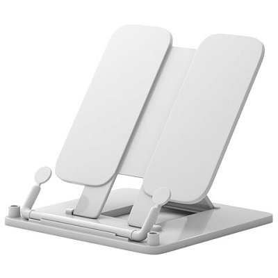 Подставка для книг и учебников ERICH KRAUSE Classic, пластиковая, белая