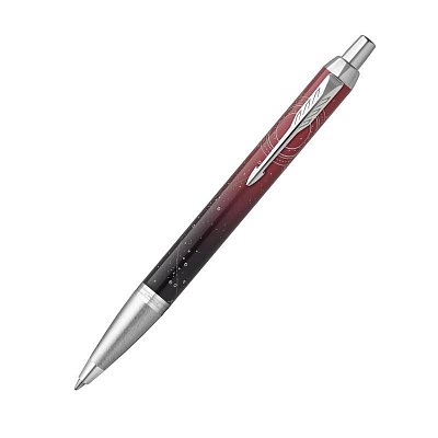 Ручка шариковая Parker Portal цвет чернил синий цвет корпуса красный (артикул производителя 2152998)