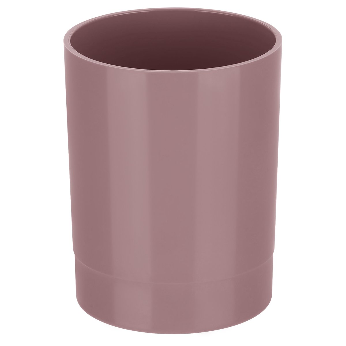 превью Подставка-стакан Стамм «Офис. Voyage. Agra», пластик, круглый, бордовый