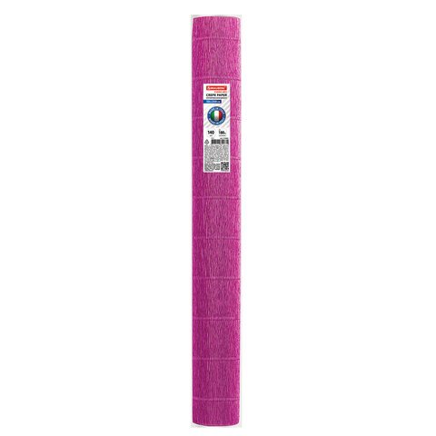 Бумага гофрированная (ИТАЛИЯ) 140 г/м2, цикламен (972), 50×250 см, BRAUBERG FLORE