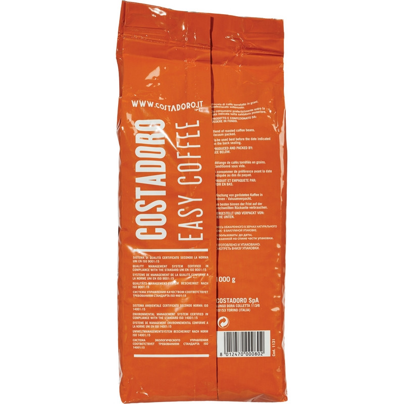 Кофе в зернах Costadoro Easy coffee 1 кг