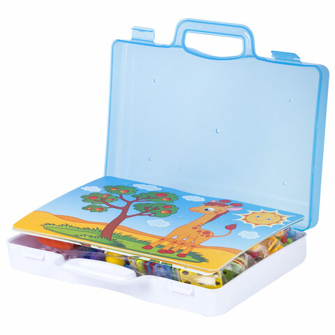 Конструктор с шуруповертом РАЗВИВАЮЩИЙ 247 деталей, BRAUBERG KIDS