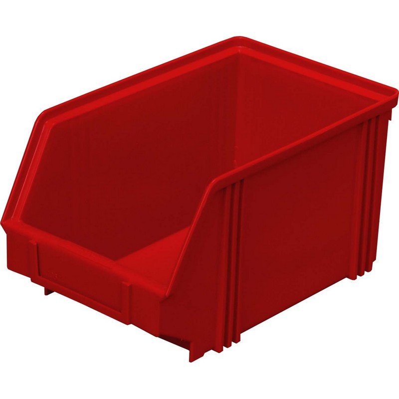 превью Ящик (лоток) универсальный полипропиленовый 250×148×130 мм красный