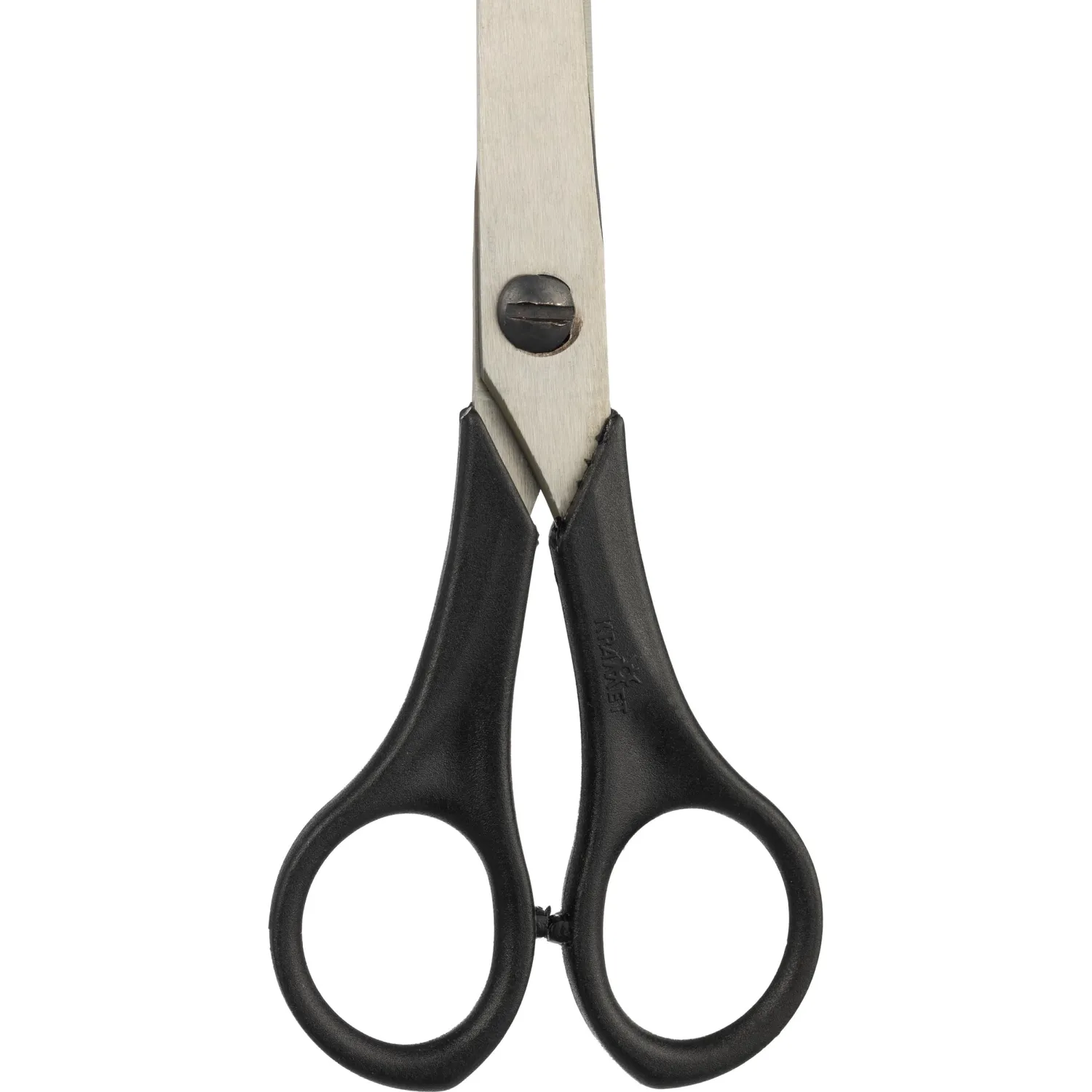 Ножницы Крамет 210мм Soft touch с симметричными ручками, черные Н-089