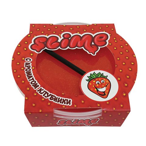превью Слайм (лизун) «Slime Mega», аромат клубники, 300 г, ВОЛШЕБНЫЙ МИР