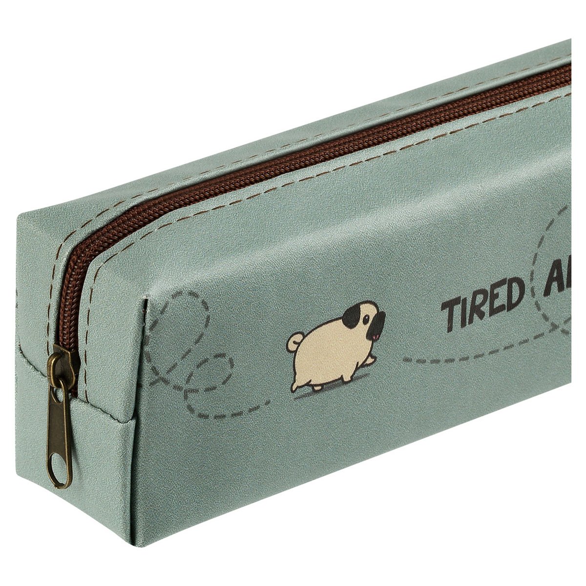 Пенал мягкий 200×55×40 MESHU «Tired», искусственная кожа
