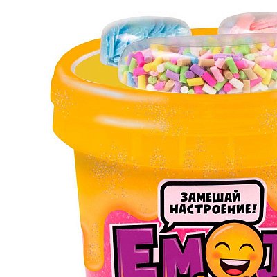 Слайм Slime «Emoji. Розовый», 120г