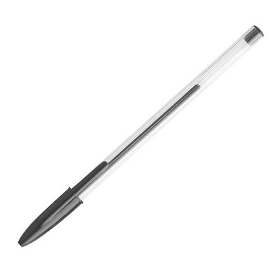 Ручка шариковая неавтоматическая одноразовая Attache Economy черная (толщина линии 0.7 мм)