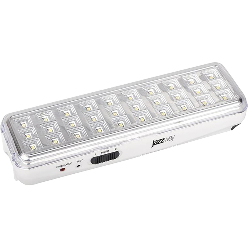 превью Светильник аварийный аккум Accu9-L30-wh аварийный 30SMD бел JazzWay 5024533