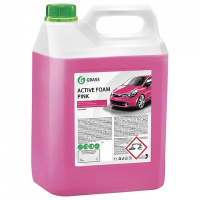 Профхим авто шапмунь д/бесконтактной мойки Grass/Active Foam Pink,6кг