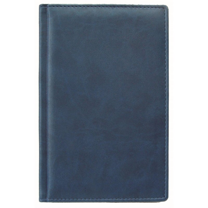 Алфавитная книжка Attache Вива (А5, 202х133 мм, кожзам, синий)
