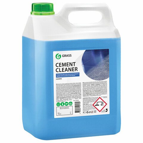 Средство для уборки после строительства 5.5 кг GRASS CEMENT CLEANER, кислотное, концентрат