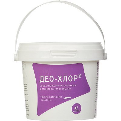 Средство дезинфицирующее Део-хлор хлорные таблетки (300 штук в упаковке)