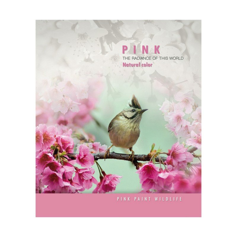 Тетрадь школьная Тетрапром Pink wildlife А5 18 листов в клетку (обложка в ассортименте)