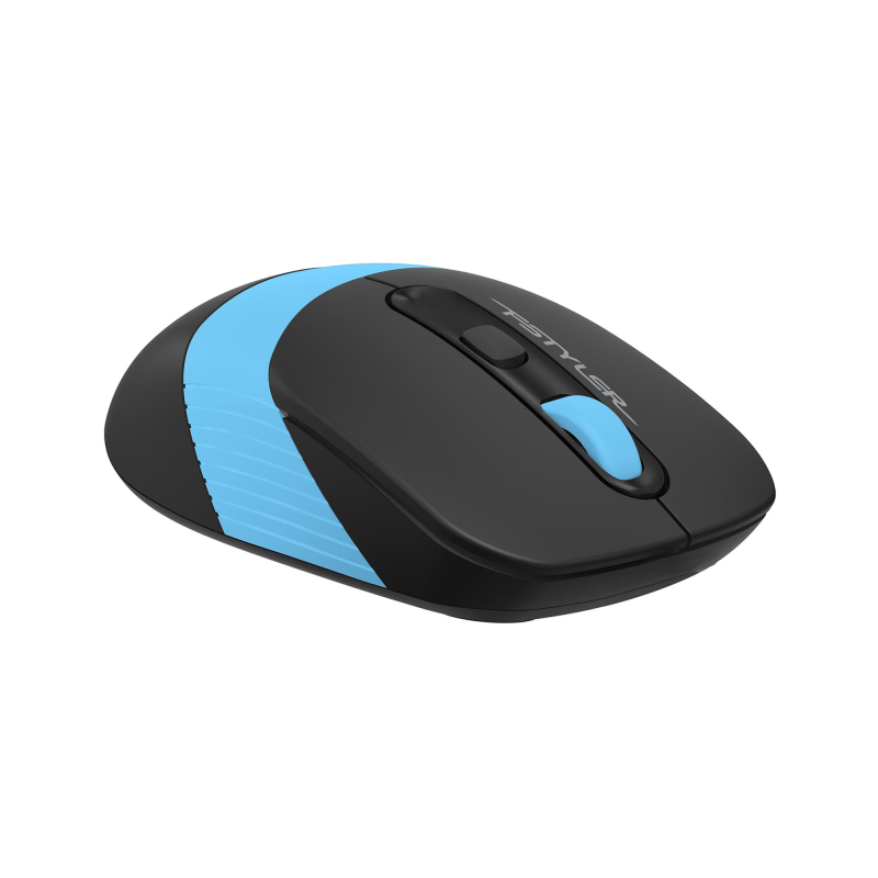 Мышь компьютерная A4Tech Fstyler (FG10 BLUE)черн/син/2000dpi/беспроводн/4кн