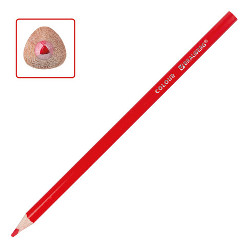 Карандаши цветные BRAUBERG PREMIUM36 цветовтрехгранныегрифель мягкий 3.3 мм181654