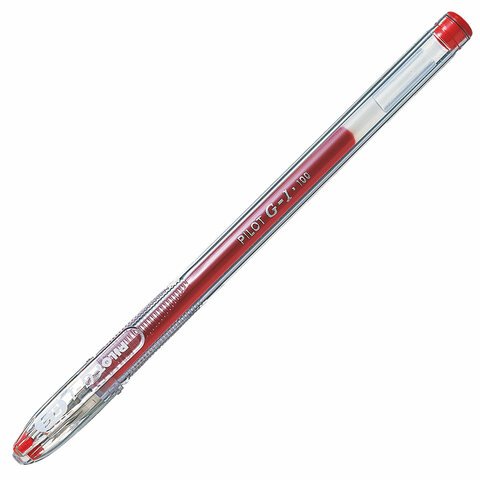 Ручка гелевая PILOT BL-G1-5T красная 0,3мм
