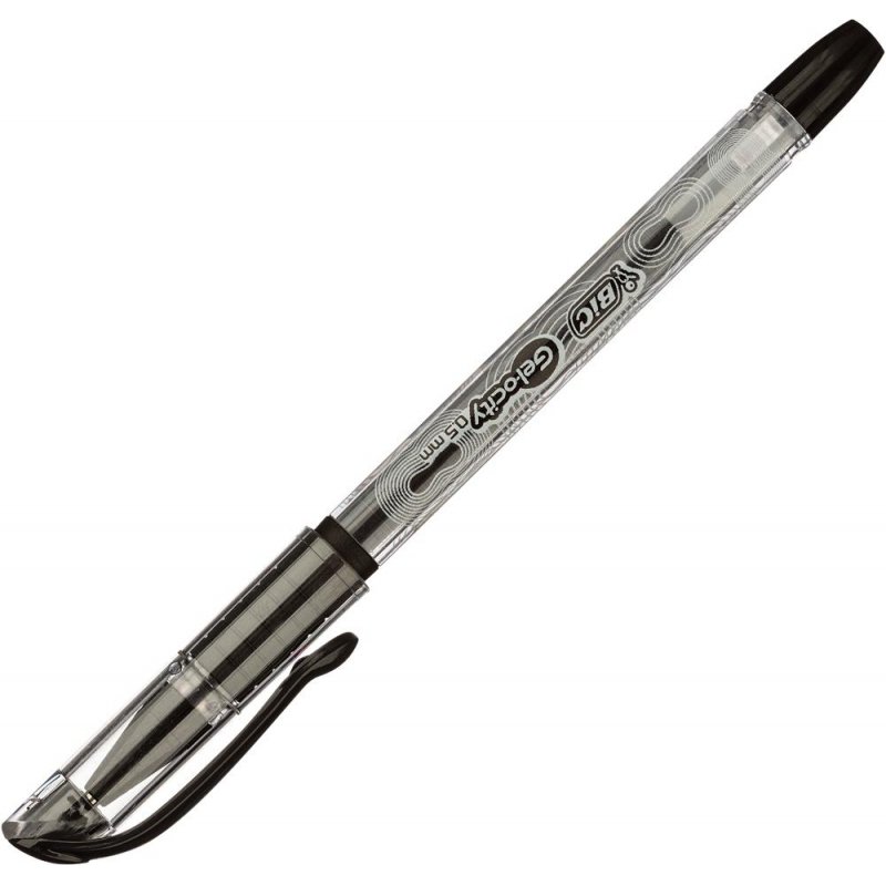 Ручка гелевая Bic Gelocity Stic черная (толщина линии письма 0.27мм)
