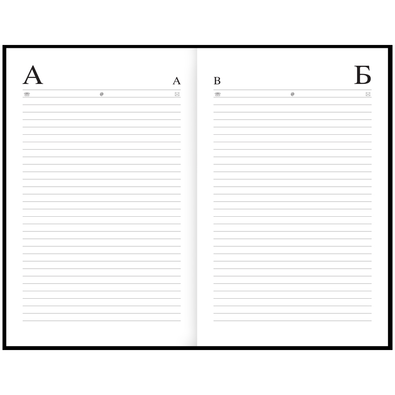 Ежедневник недатированный А5, 136л., 7БЦ OfficeSpace «Моноколор. Art of minimalism», матовая ламинация, выб. лак