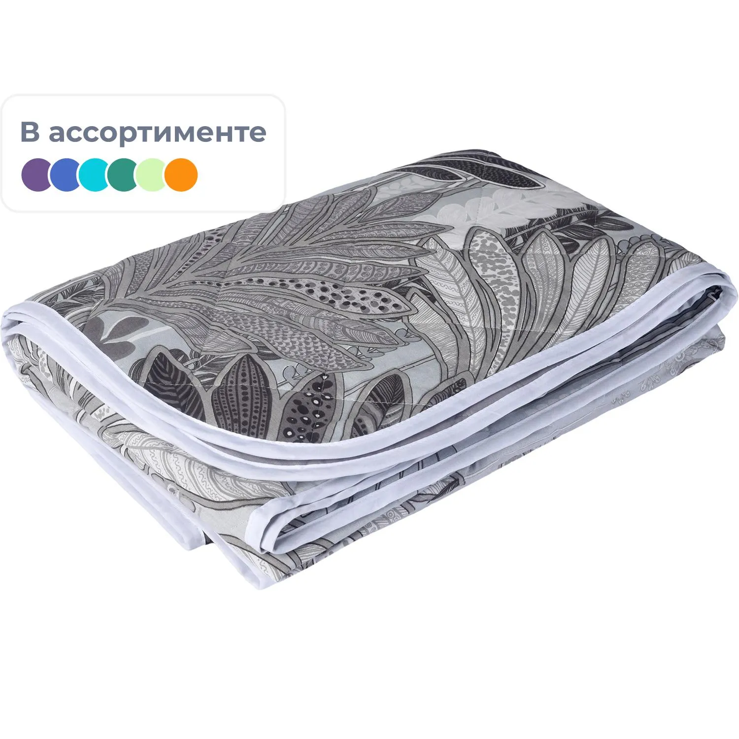 Покрывало двухстороннее стёганое микрофибра 150х200 см