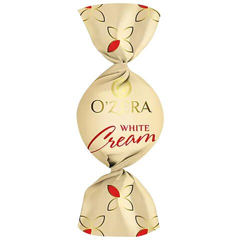 превью Конфеты шоколадные O'ZERA «White cream» с кремовой начинкой, 500 г, пакет