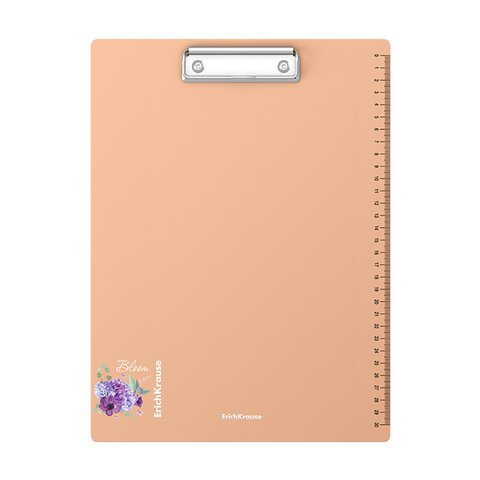 Доска-планшет ERICH KRAUSE Matt Pastel с прижимом А4 (320×225 мм), шкала 30см, пластик, 1.3 мм,61218