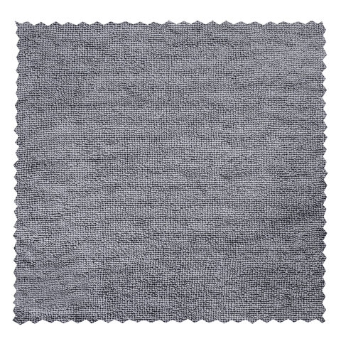 Салфетки из МИКРОФИБРЫ 30×30 см, GRAY, big pack, КОМПЛЕКТ 10 штук, 180 г/м2, LAIMA HOME