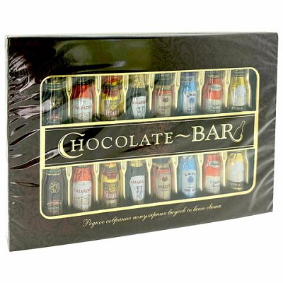 Набор конфет CONFASHION «Chocolate-Bar», ассорти с помадной начинкой клубных вкусов, 240 г