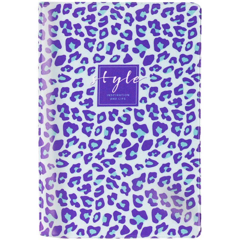 Обложка для паспорта MESHU «Lilac spots», ПВХ, 2 кармана