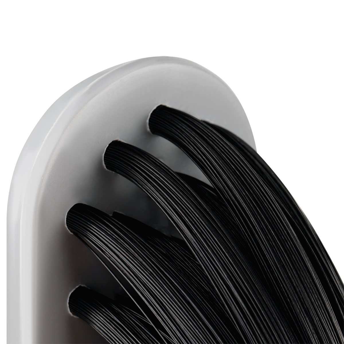 Комплект для уборки OfficeClean щетка-сметка и совок, с резиновой кромкой, ширина 24 см, пластик, серый