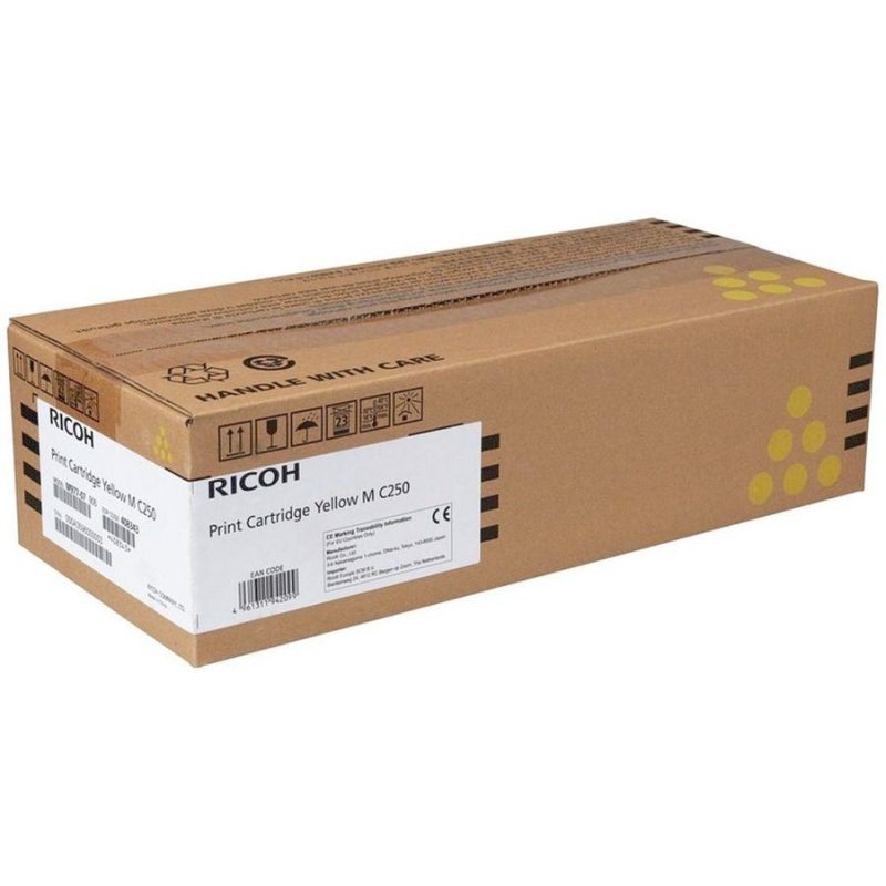 превью Принт-картридж Ricoh M C250 408355 желтый для C300W/M C250FWB