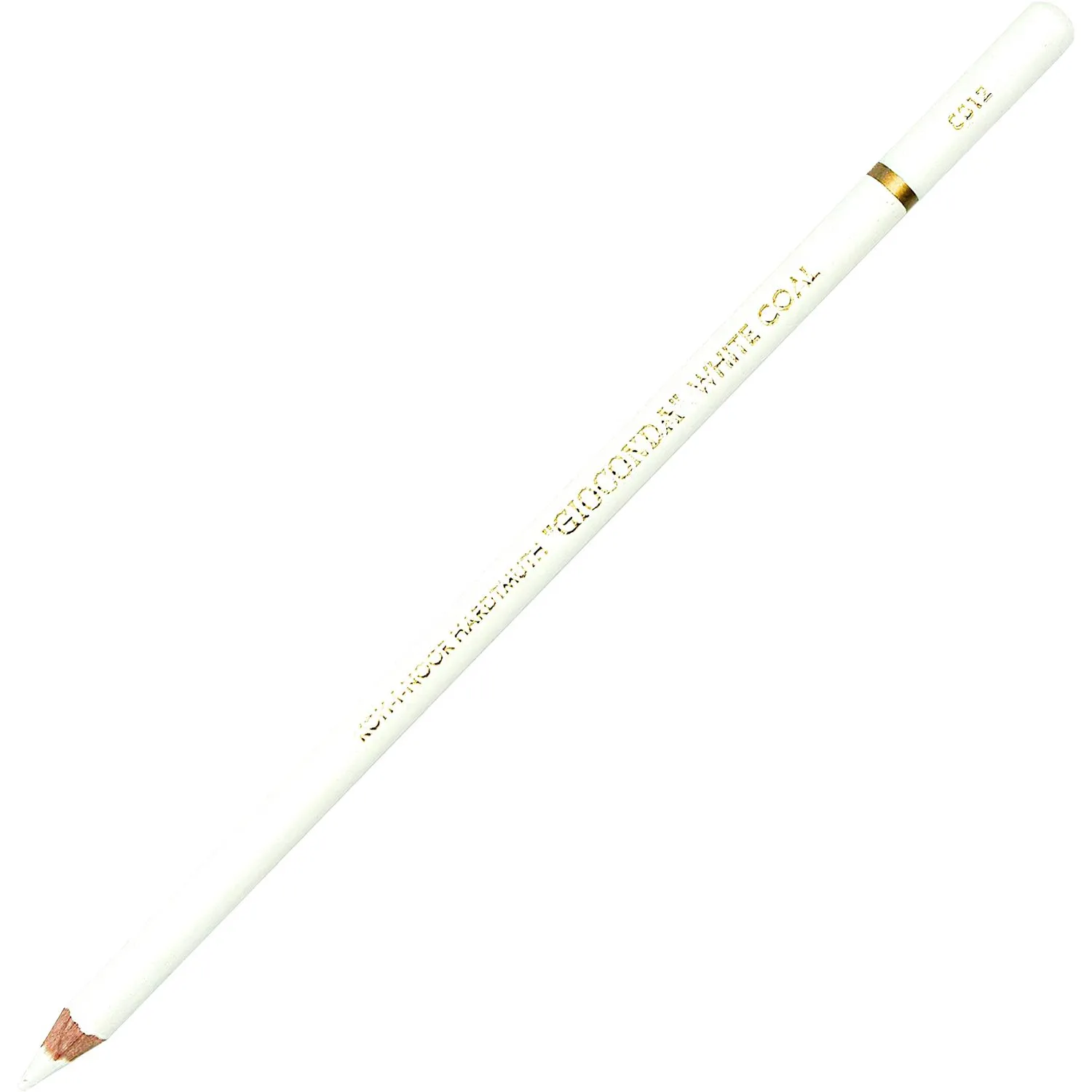 превью Угольный карандаш Koh-I-Noor «Gioconda Extra 8812» HB, белый, заточен. 