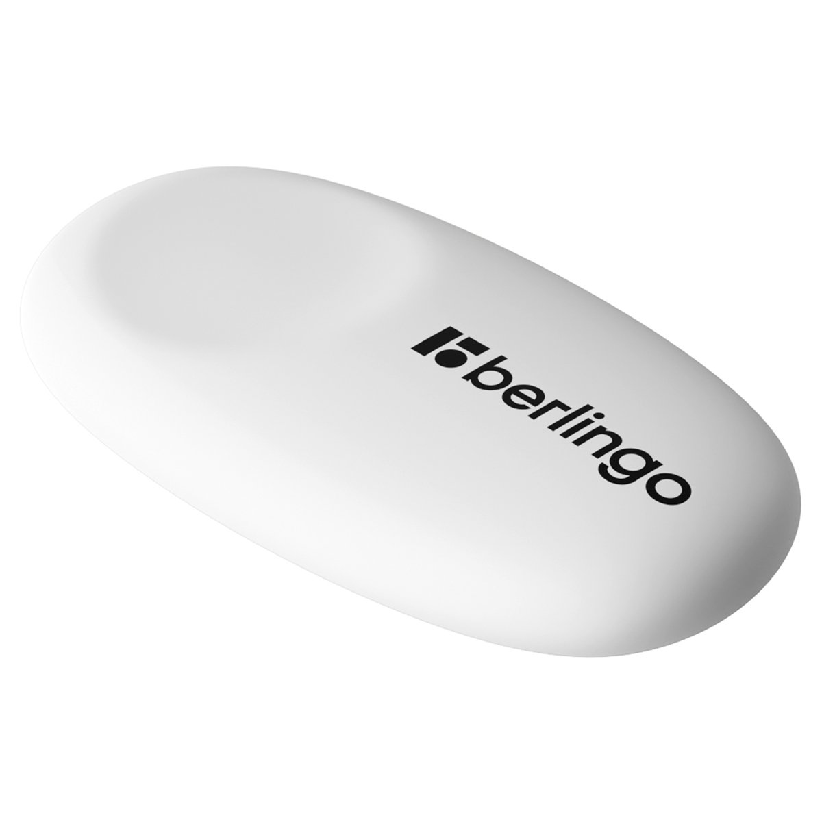 Ластик Berlingo «Ergonomic», овальный, термопластичная резина, 50×30×8мм