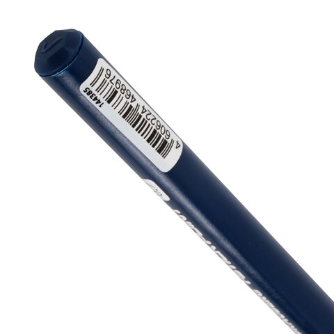Ручка шариковая с грипом BRAUBERG «i-STICK DEEP BLUE», СИНЯЯ, пишущий узел 0.7 мм, линия письма 0.35 мм