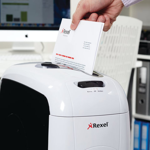Уничтожитель (шредер) REXEL STYLE+ (США), 1 человек, 4 уровень секретности, фрагменты 4×24 мм, 7 листов, 12 л