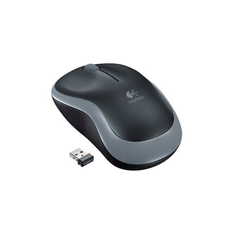 Мышь компьютерная Logitech Wireless Mouse M185 Swift Grey 910-002238