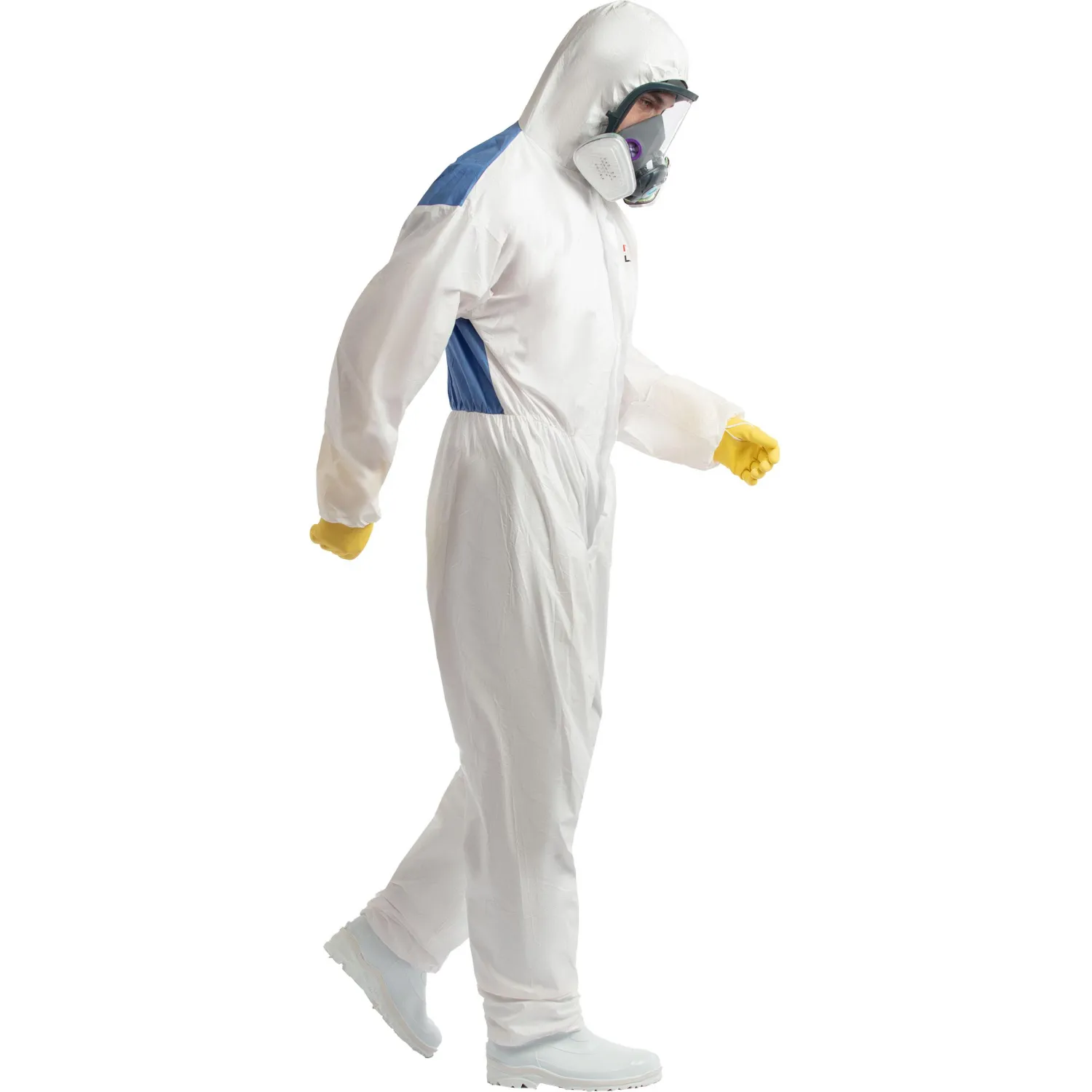 Комбинезон огр. срока использ. с капюшоном Комус Проф МС55 р. XL