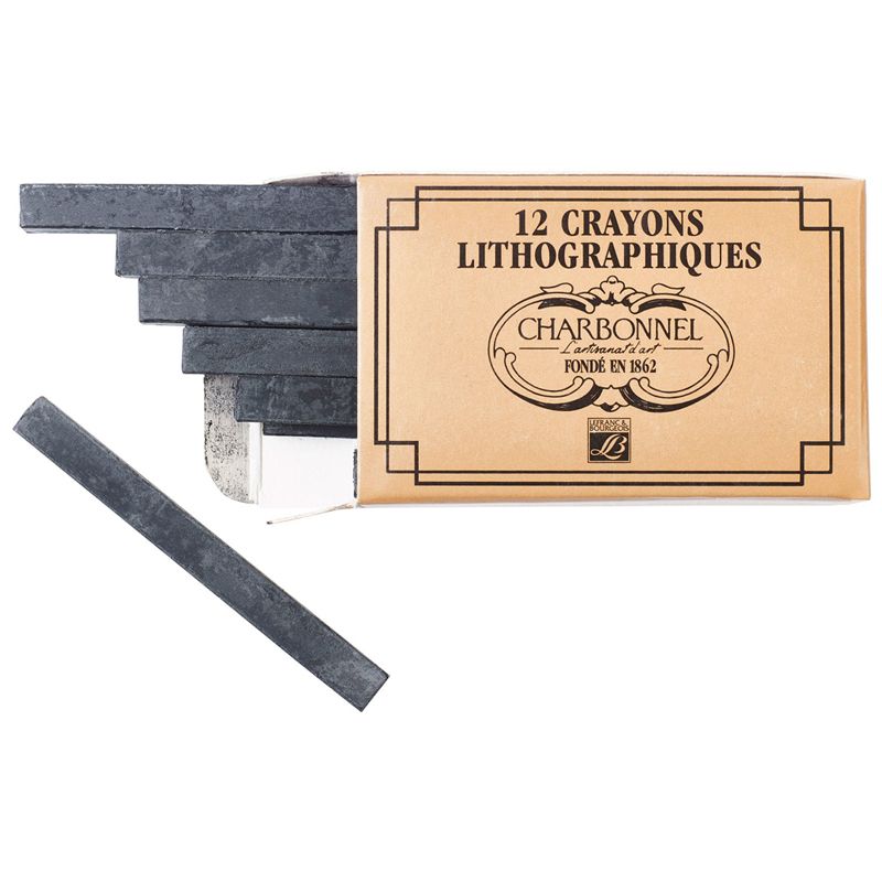 превью Набор карандашей литографических Lefranc&Bourgeois «Charbonnel Lithography», 12 шт, №3