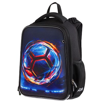 Ранец Berlingo Expert «Cyber Football» 37×28×16см, 2 отделения, 2 кармана, анатомическая спинка