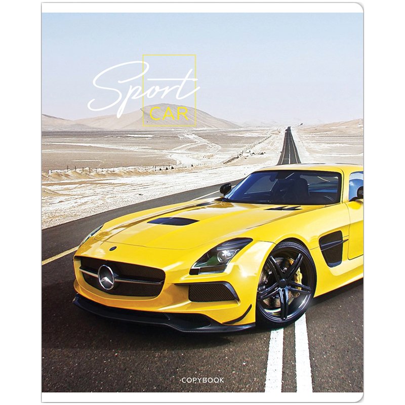 Тетрадь 48л., А5, линия ArtSpace «Авто. Sport car», эконом