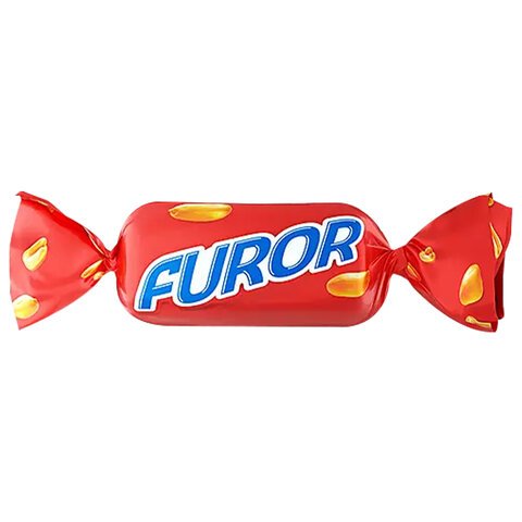 превью Конфеты шоколадные FURORSOFT с мягкой карамелью и арахисом, 500 г, пакет