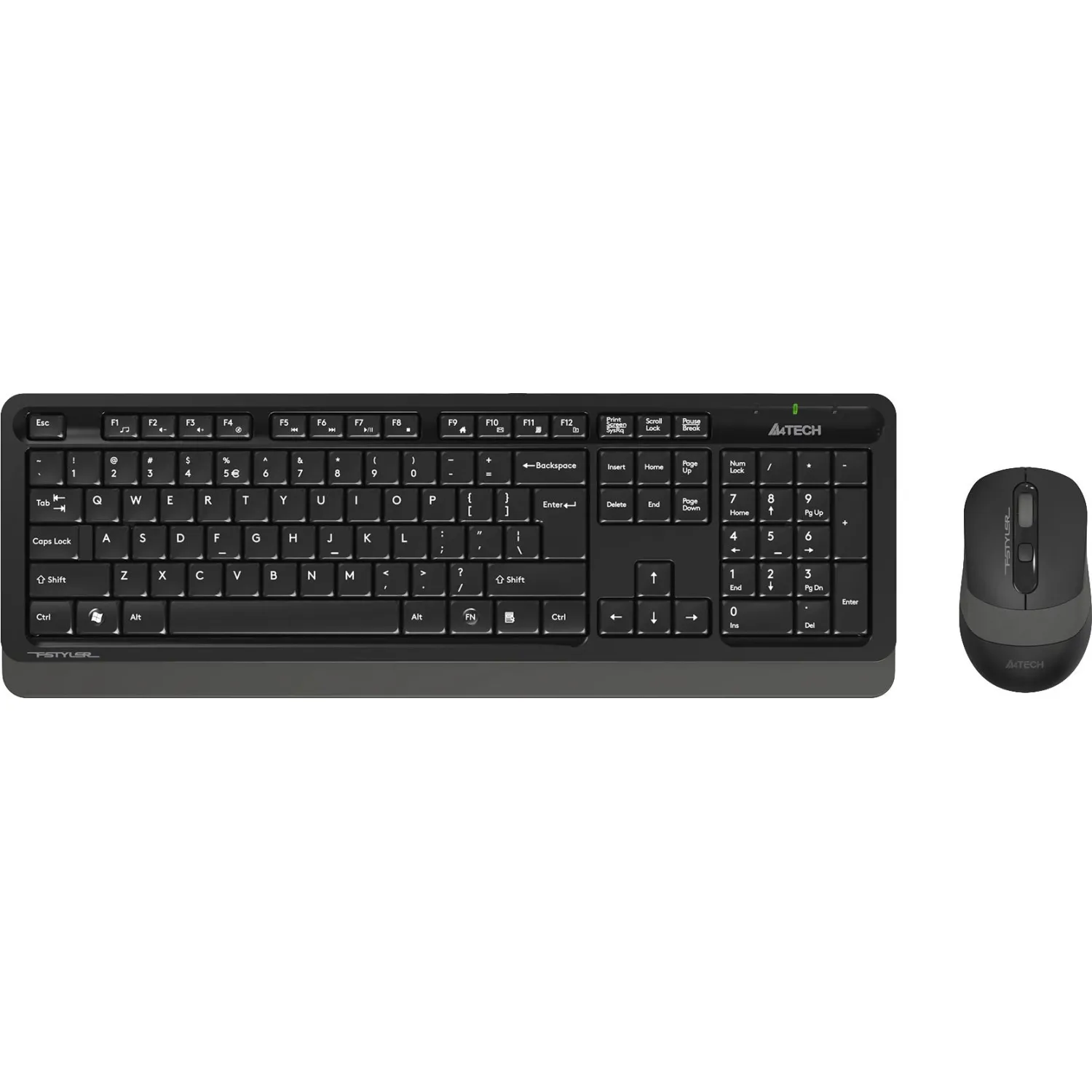 Комплект беспроводной клавиатура и мышь A4Tech Fstyler FG1010 (1147570)
