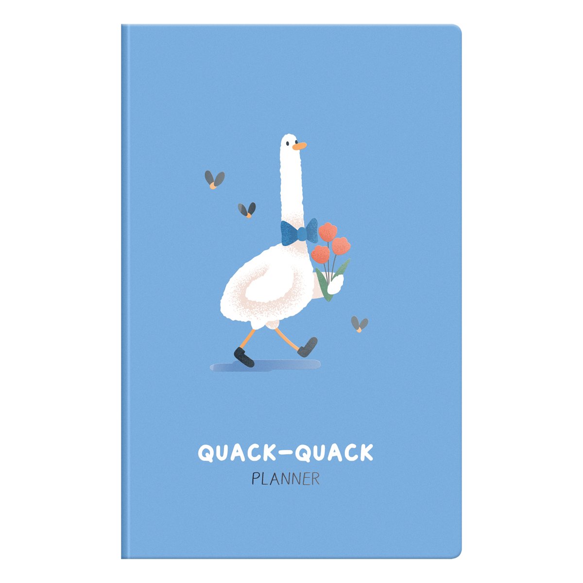 Планер недатированный, 32л., 135×210мм, на скобе MESHU «Quack-Quack», матовая ламинация, выборочный лак