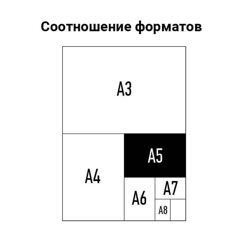 Пленка для ламинирования А5 OfficeSpace 154×216мм, 80мкм, глянец, 100л. 