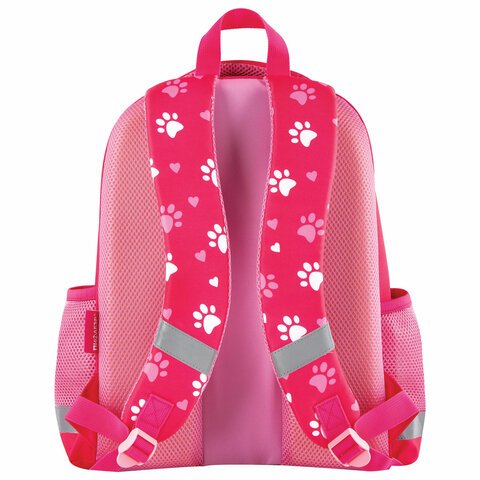 Ранец ПИФАГОР EVA BASIC, 1 отделение, «Fluffy cat», 39×30х16 см