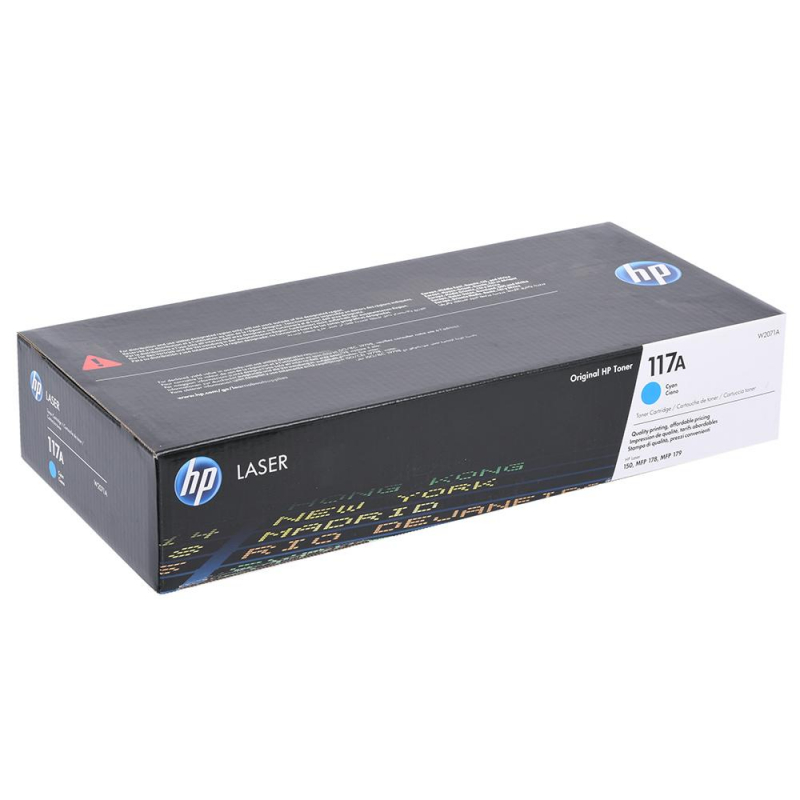 Тонер-картридж HP 117A W2071A голубой для 150/MFP 178/179
