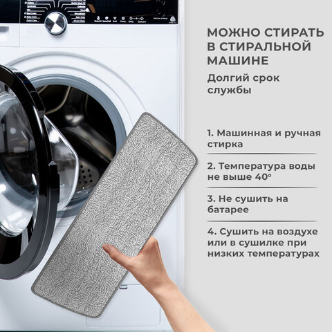 Насадки для швабры из микрофибры с объемным ворсом 41×14 см2 шт. LAIMA609146