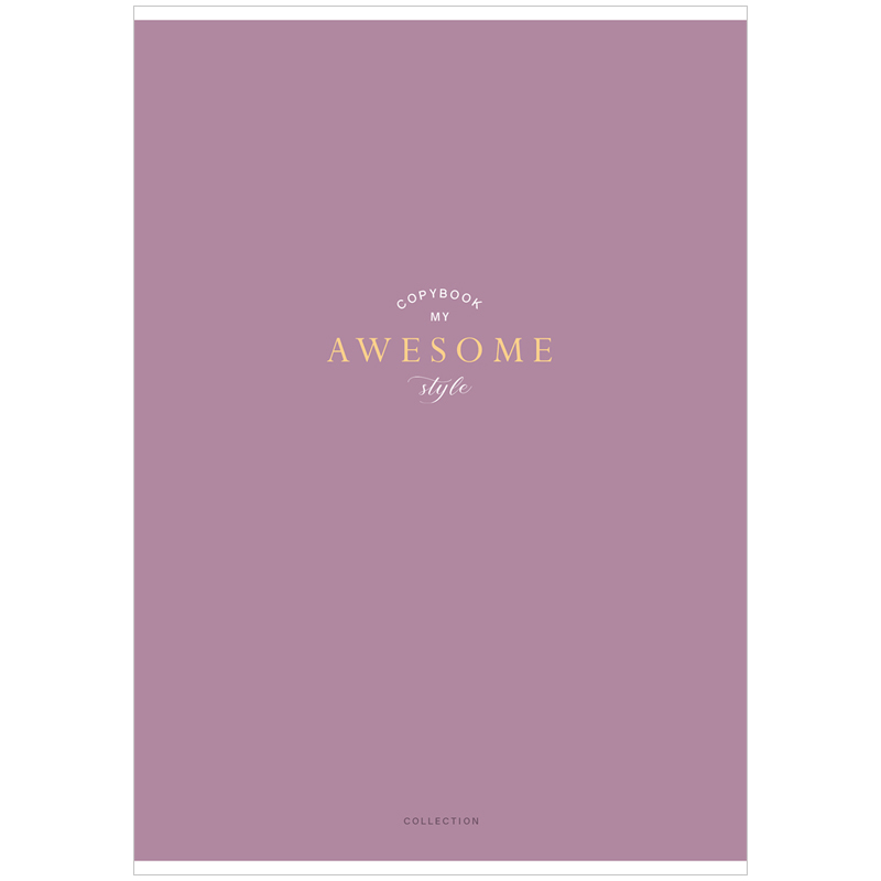 Тетрадь 80л., А4, линия ArtSpace «Моноколор. Awesome style»