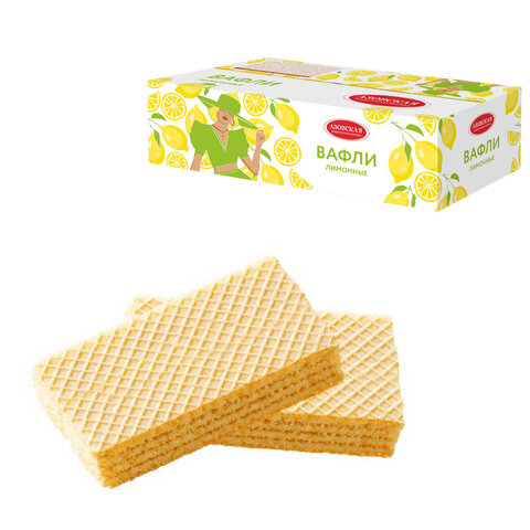 превью Вафли АЗОВСКАЯ со вкусом лимона 2.8 кг