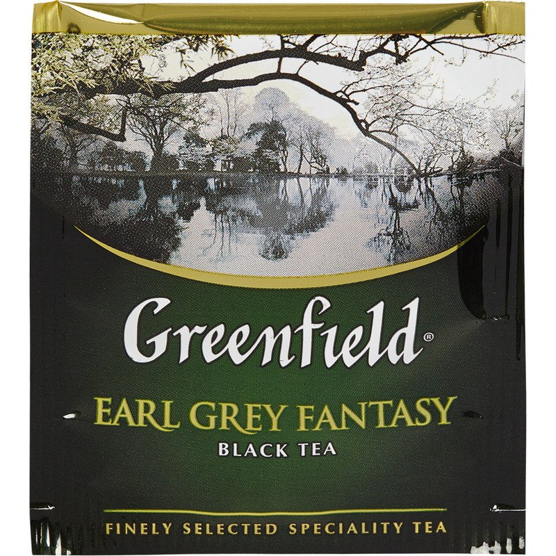 Чай Greenfield Earl Grey Fantasy черн.фольгир 100 пак/уп